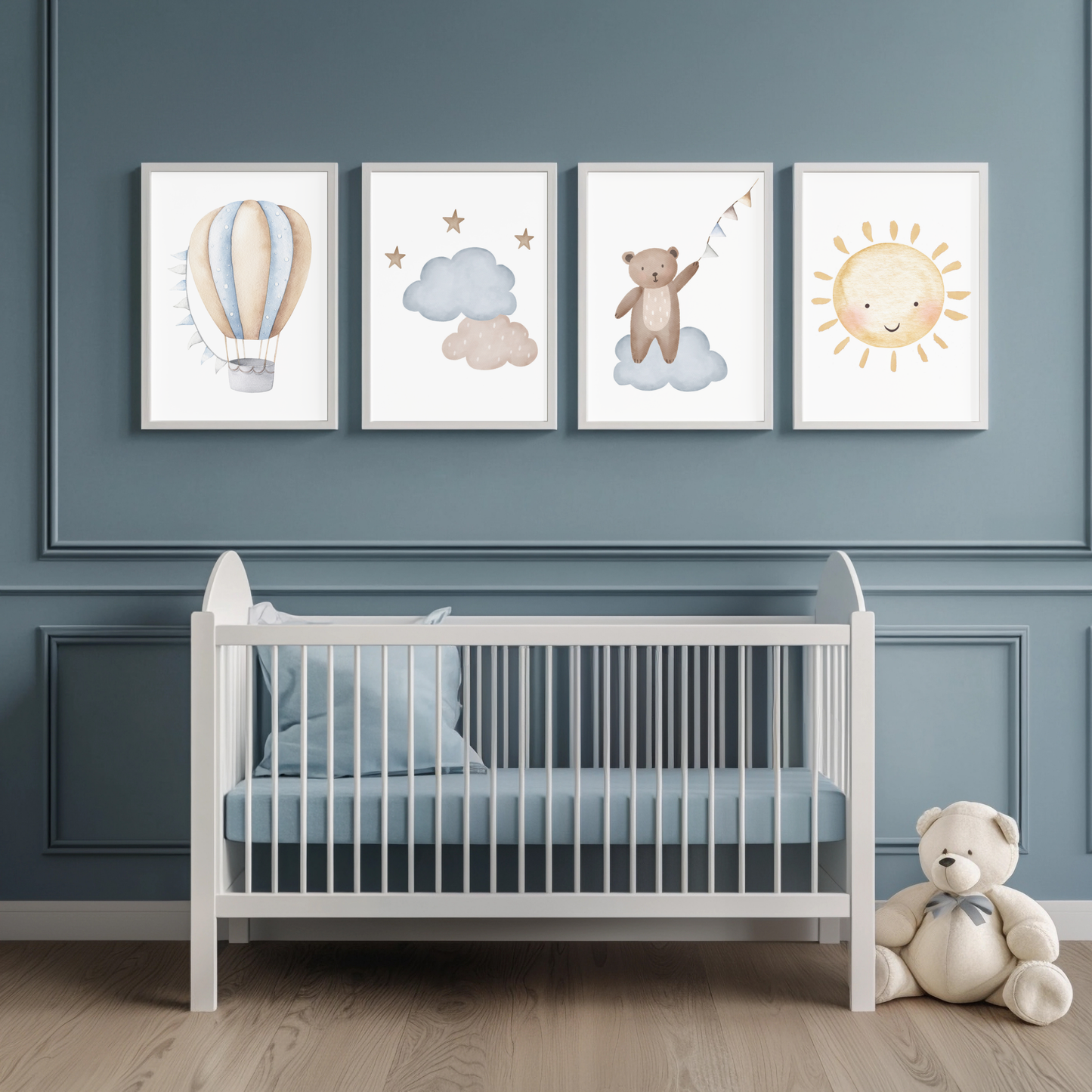 Adventure wall art prints (set of 4)