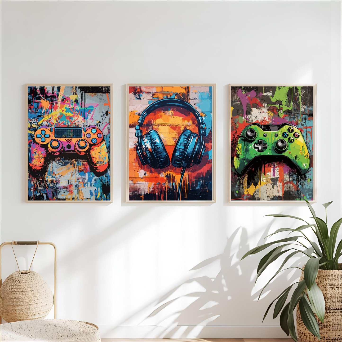 Bold Gaming prints (set of 3)