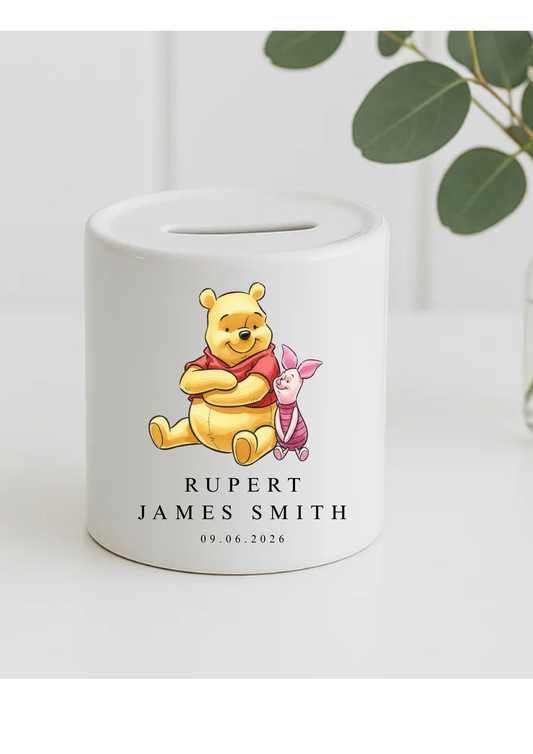 Winnie the Pooh ceramic money box